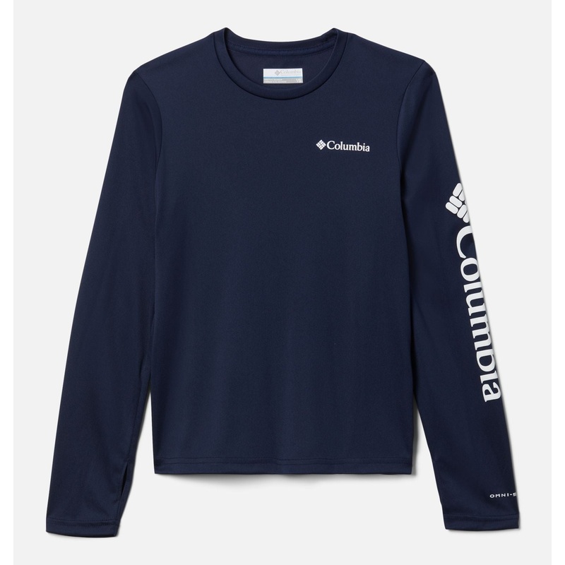 Kids’ Fork Stream Long Sleeve Shirt – Collegiate Navy