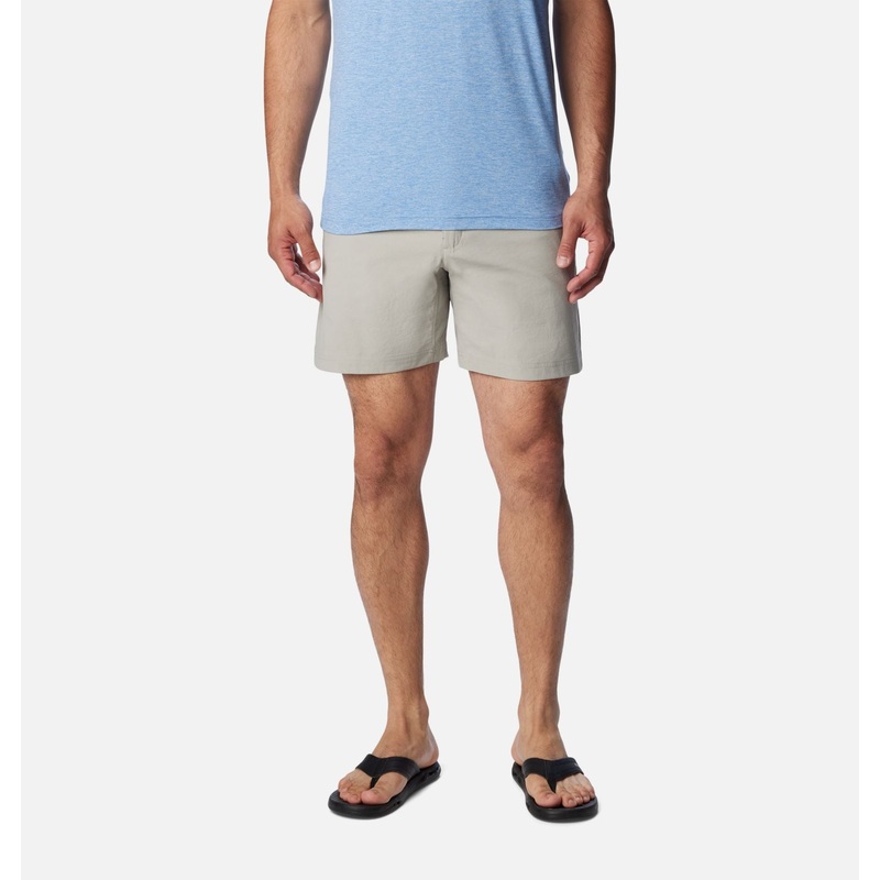 Men’s Black Mesa Woven Short – Flint Grey