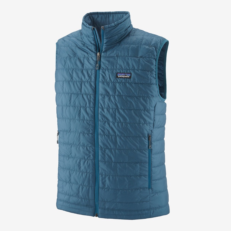 Men’s Nano Puff Vest|Wavy blue|Forge Grey|Black|XS|SM|MD|LG|XL|XXL|3XL