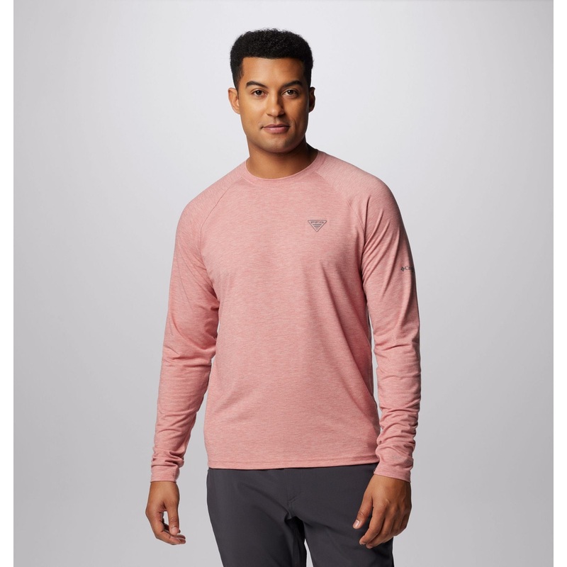 Men’s PFG Uncharted Long Sleeve – Sandalwood Pink