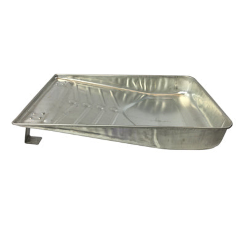 Shallow Well Metal Paint Tray – 9 in.