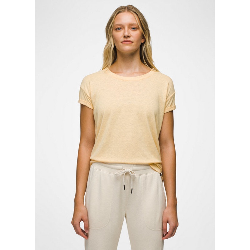 Women’s Cozy Up T-Shirt – Sun Kissed Heather