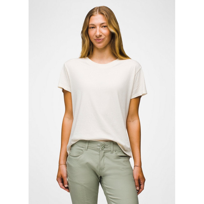 Women’s Everyday Vintage-Washed Short Sleeve Tee – Canvas