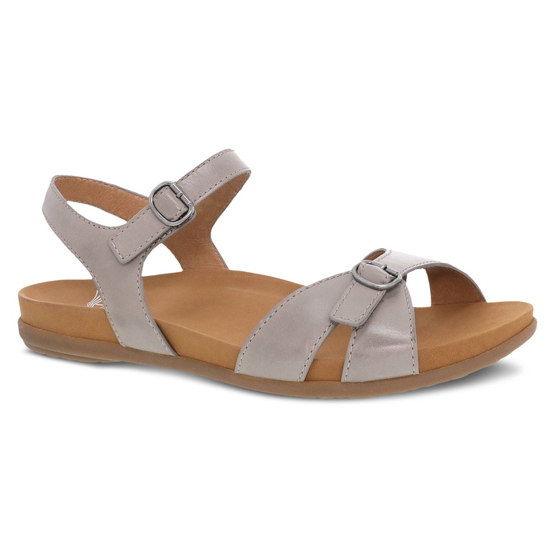 Women’s Judith Calf Sandal – Stone
