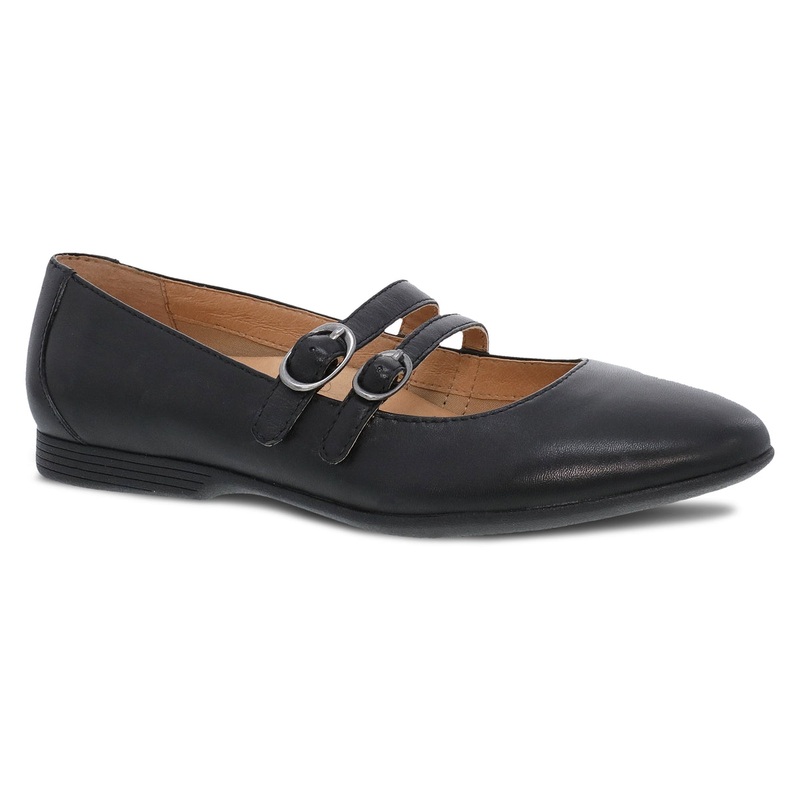 Women’s Leeza Nappa Mary Jane Shoe – Black