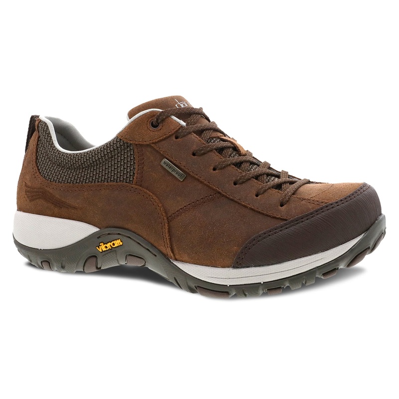 Women’s Paisley Burnished Suede Sneaker – Brown