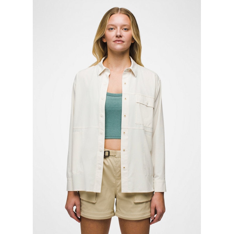 Women’s Railay Long Sleeve Button Down – Canvas
