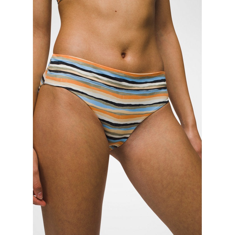 Women’s Summer Wave Swim Bottom – Water Stripe
