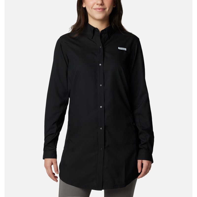 Women’s Tamiami Long Sleeve Tunic – Black