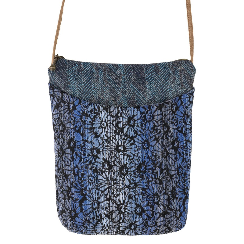 Busy Bee Crossbody- Wildflower Blue