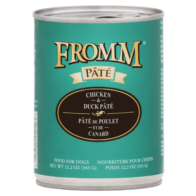 Chicken & Duck Pate Wet Dog Food – 12.2 oz. Can