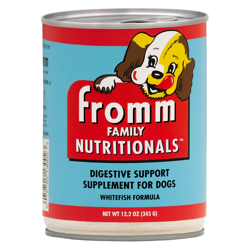Family Nutritionals Whitefish Formula Digestive Support Supplement Wet Dog Food – 12.2 oz. Can