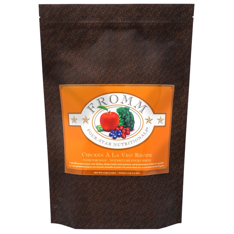 Four-Star Chicken A La Veg Dry Dog Food – (4lb, 12lb & 26lb)