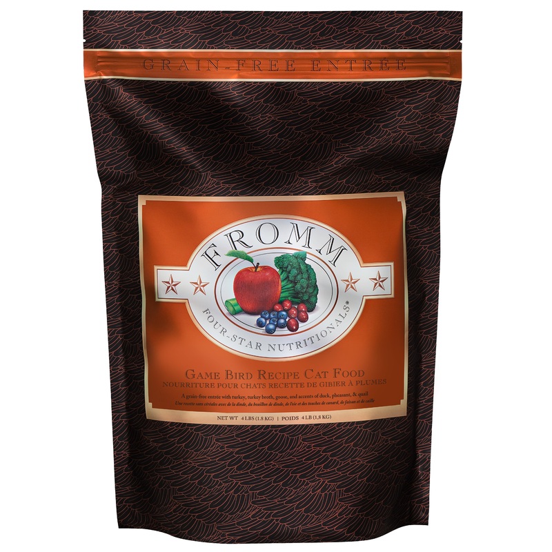 Four-Star Game Bird Recipe Dry Cat Food – 4 LB.