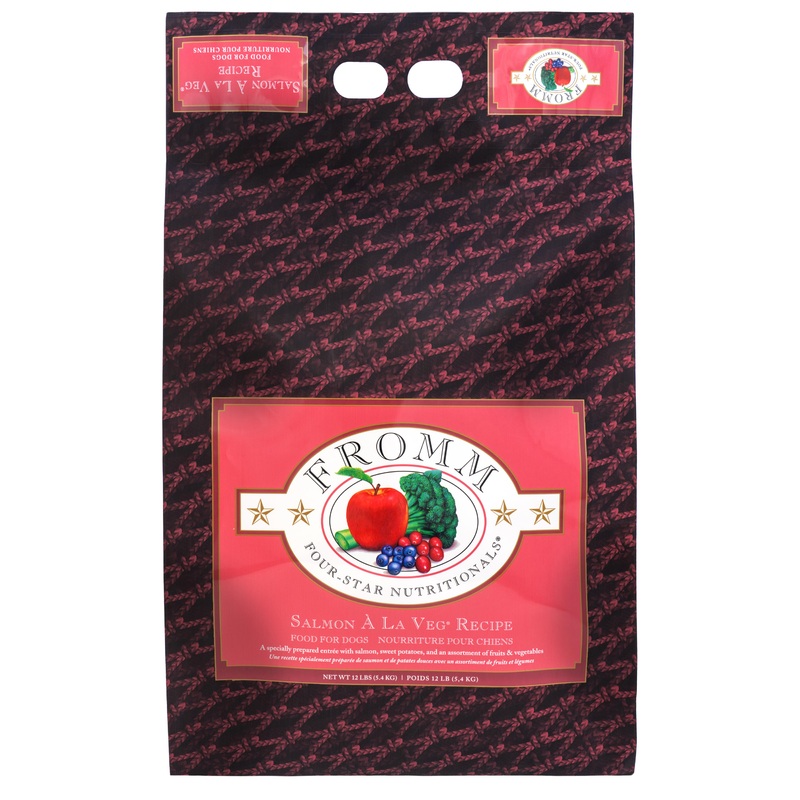 Four-Star Salmon A La Veg Dry Dog Food – (12lb & 26lb)