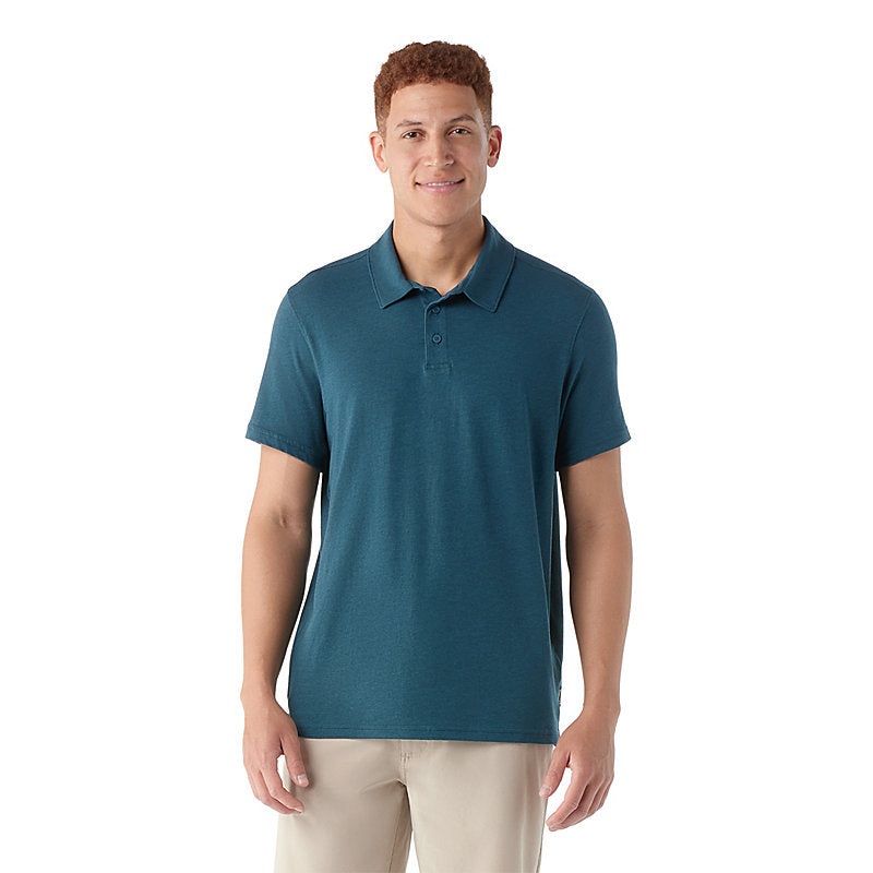 Men’s Short Sleeve Polo – Twilight Blue