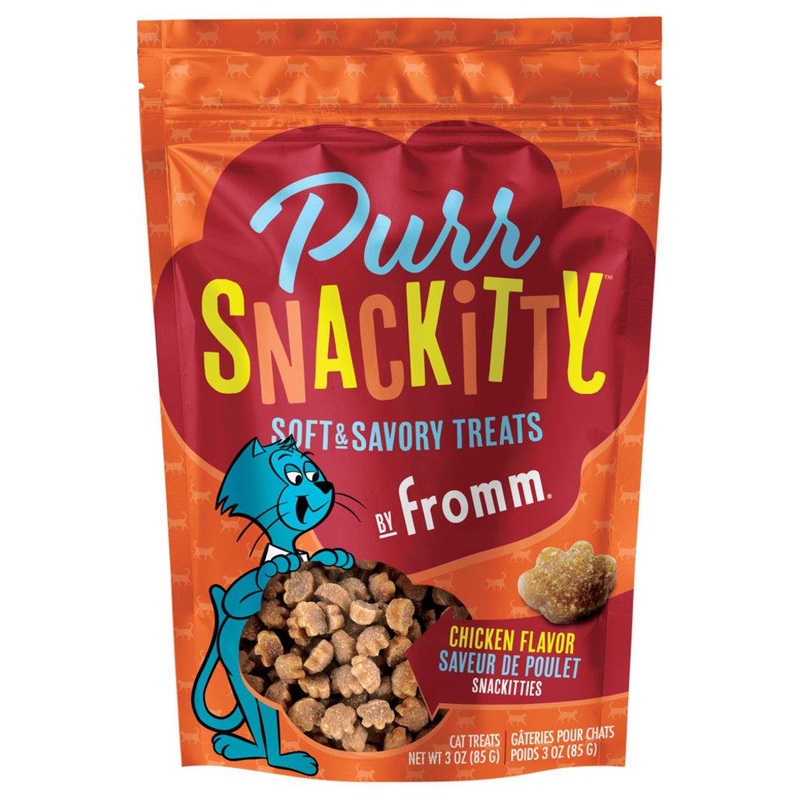 Purrsnackitty Chicken Flavor Snackitties Cat Treats – 3 oz.