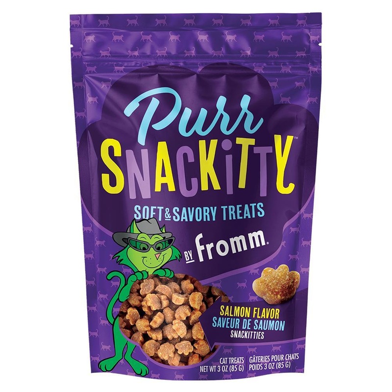 Purrsnackitty Salmon Flavor Snackitties Cat Treats – 3 oz.