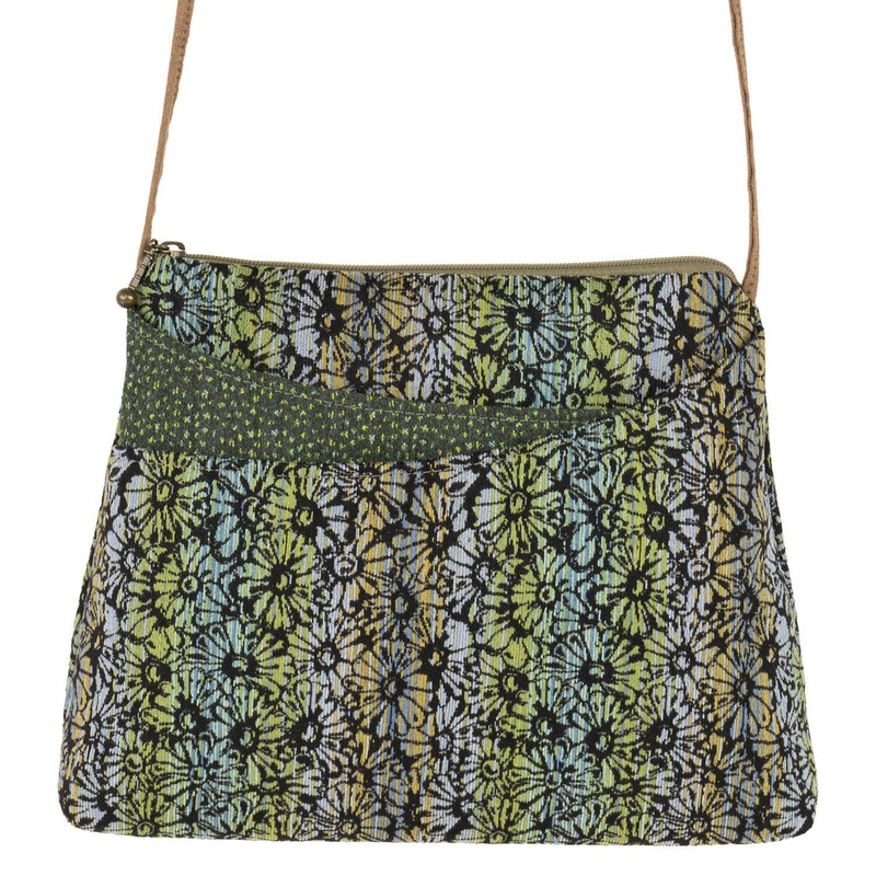 Sparrow Crossbody-Wildflower Green
