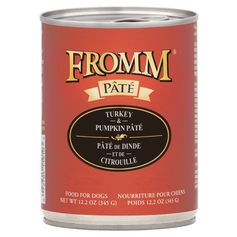 Turkey & Pumpkin Pate Wet Dog Food – 12.2 oz. Can