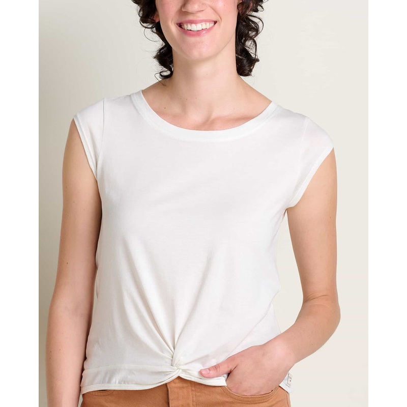 Women’s Anza Short-Sleeve Shirt – Egret