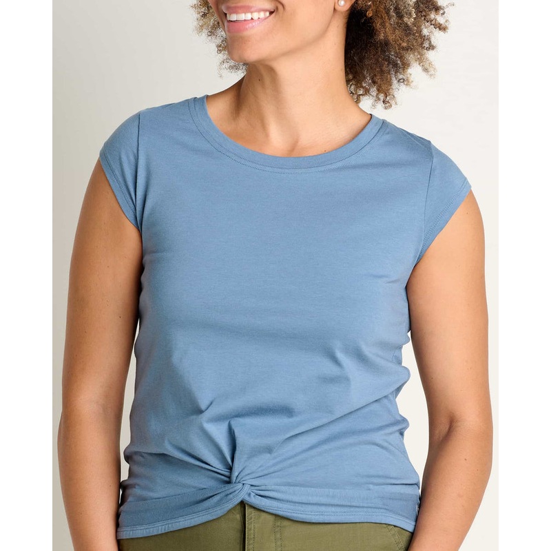 Women’s Anza Short-Sleeve Shirt – High Tide