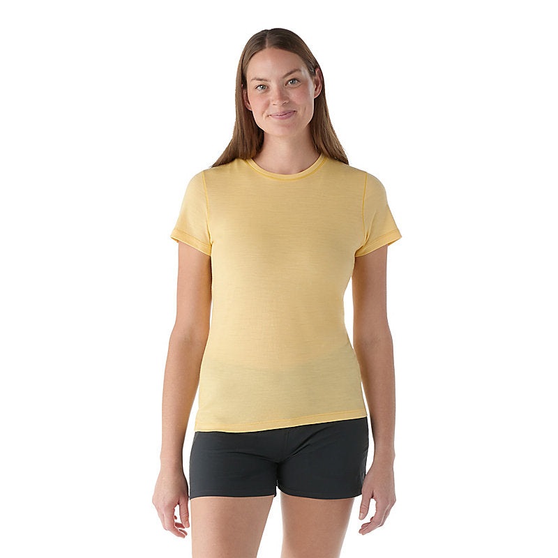 Women’s Merino Short Sleeve Tee – Custard