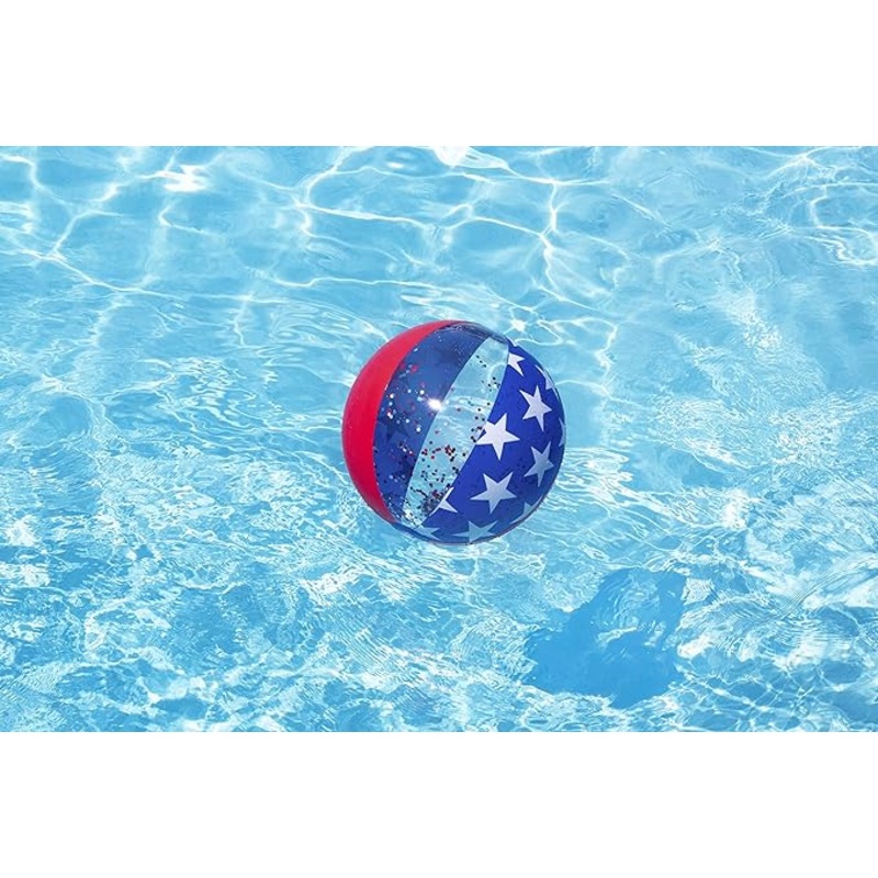 Americana Glitter Beach Ball|Americana|22IN