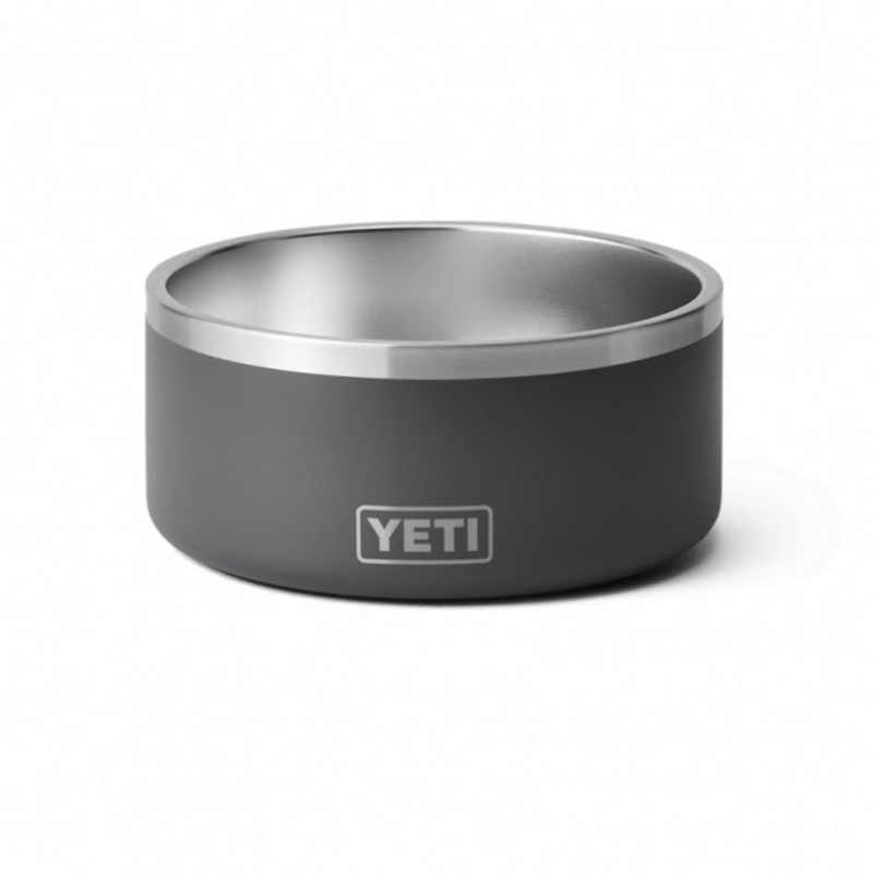 Boomer 8 Dog Bowl – Charcoal|Charcoal|8L