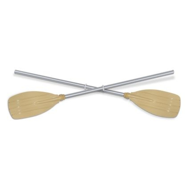 Large Aluminum Oar Set|Black|OS