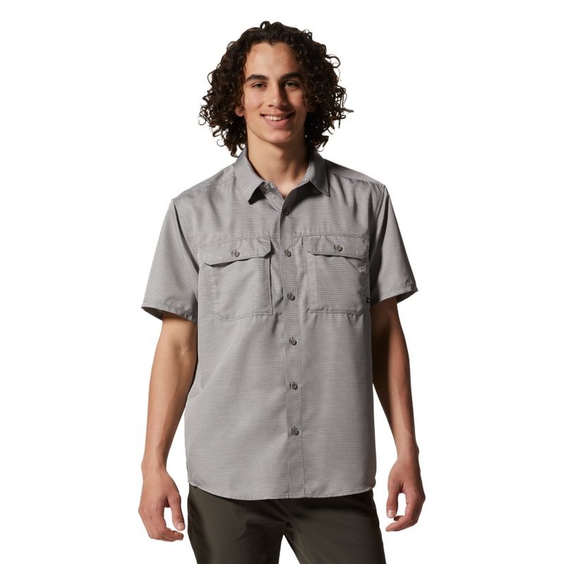 Men’s Canyon Short Sleeve Shirt – Manta Grey