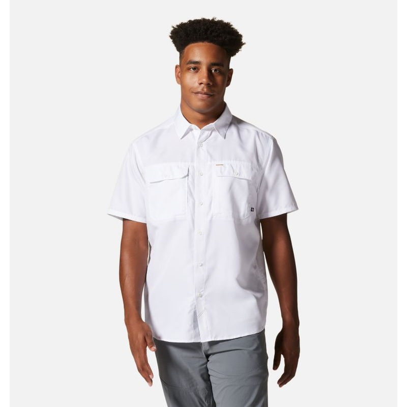 Men’s Canyon Short Sleeve Shirt – White