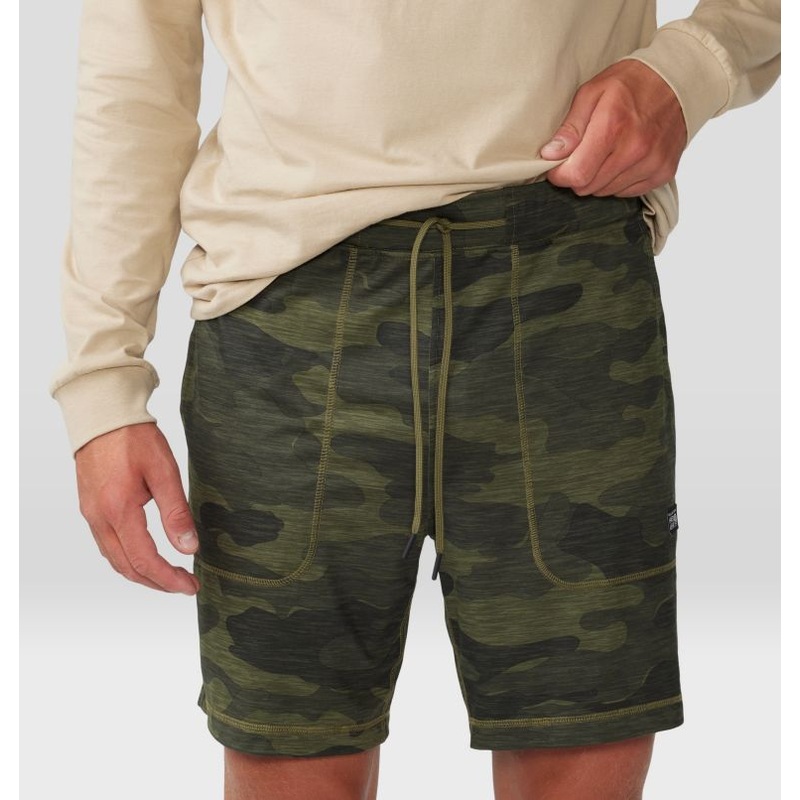 Men’s Chillaction Short – Combat Green Trees Camo Print