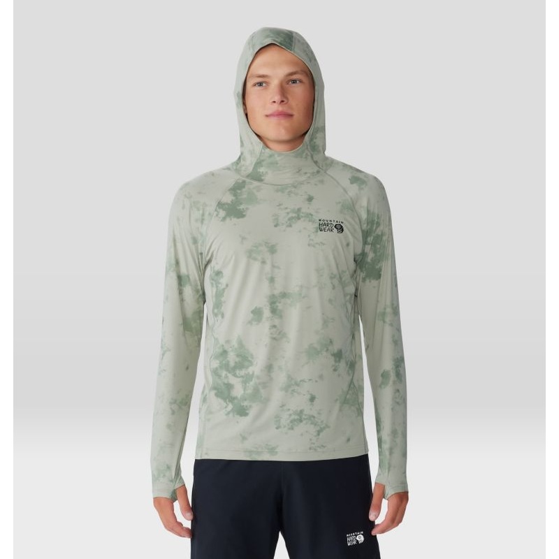 Men’s Crater Lake Hoody – White Sage Nebula Print