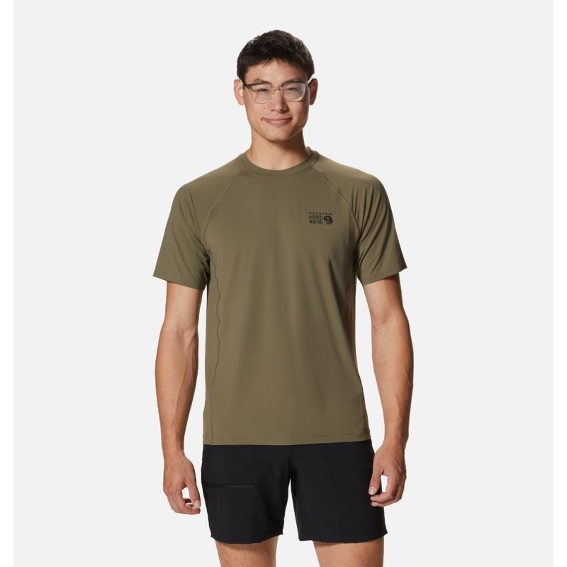 Men’s Crater Lake Short Sleeve – Stone Green