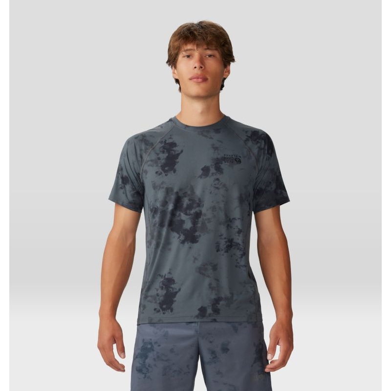 Men’s Crater Lake Short Sleeve – Volcanic Nebula Print