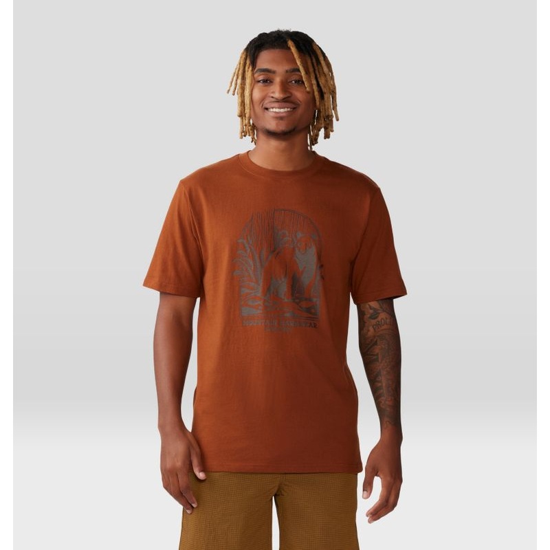 Men’s Grizzly Bear Short Sleeve – Iron Oxide