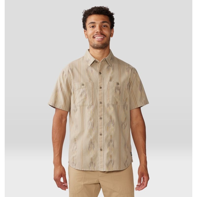 Men’s Grove Hide Out Short Sleeve Shirt – Badlands Ikat