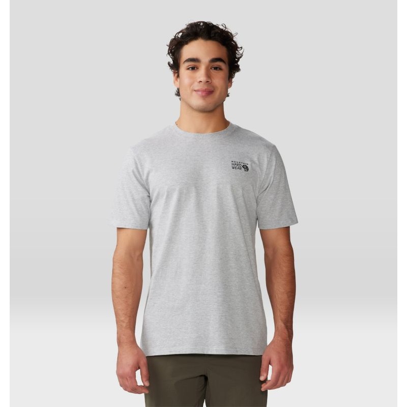 Men’s MHW Back Logo Short Sleeve – Hardwear Grey