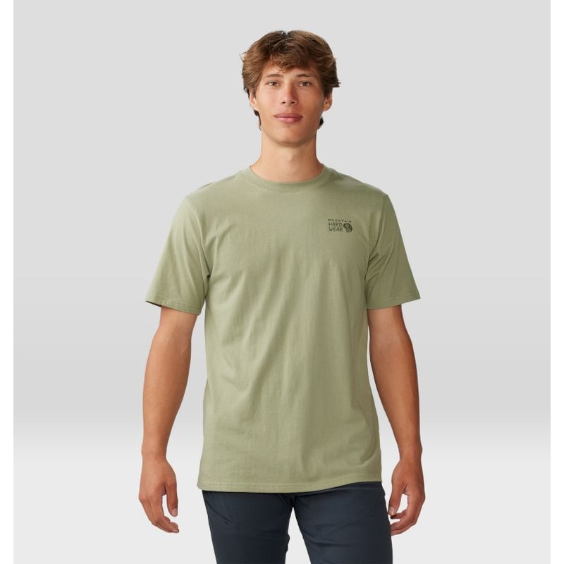 Men’s MHW Back Logo Short Sleeve – Mantis Green