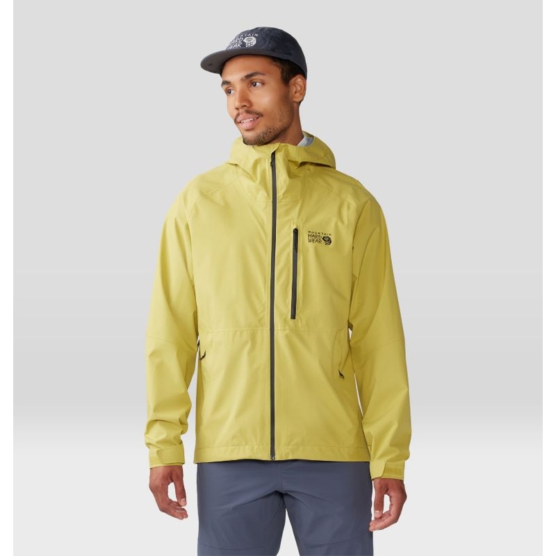 Men’s Stretch Ozonic Jacket – Bright Olive