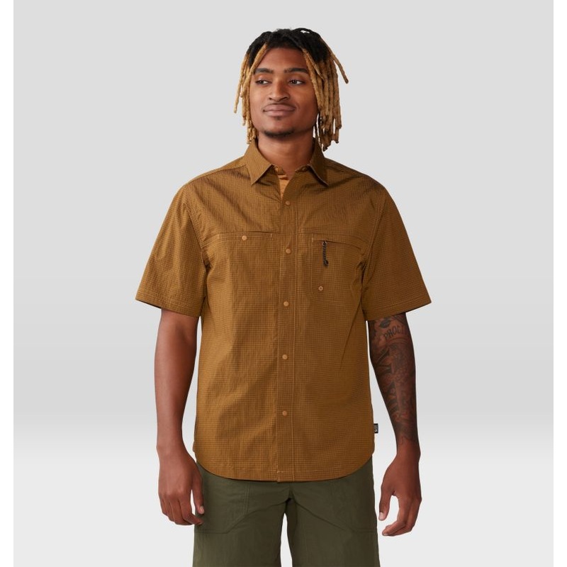 Men’s Stryder Short Sleeve Shirt – Copper Clay