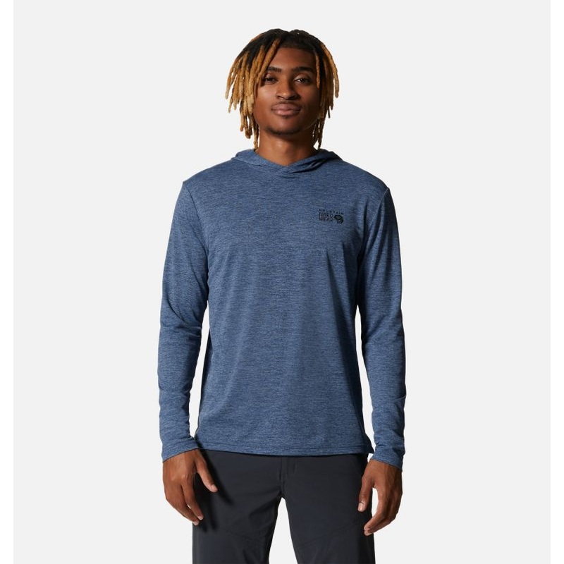 Men’s Sunblocker Hoody – Zinc Heather