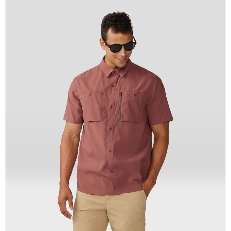 Men’s Trail Sender Short Sleeve – Clay Earth