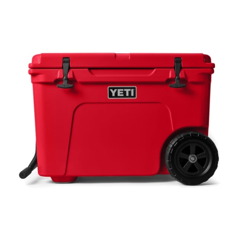 Tundra Wheeled Cooler – Rescue Red