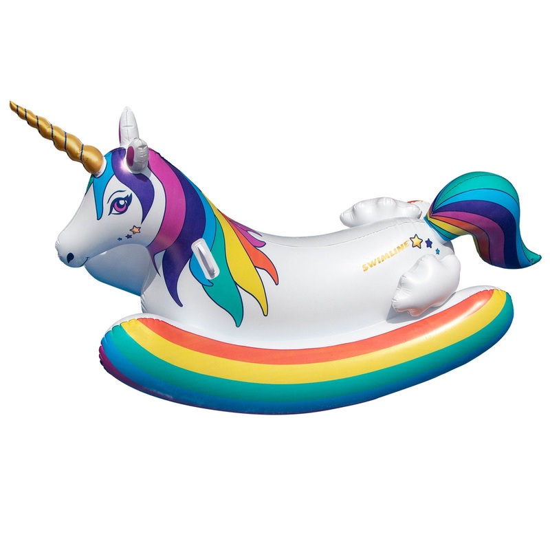Unicorn Inflatable Rocker Float