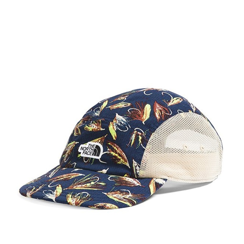 Class V Camp Hat – Summit Navy Hand Tied Fly Print