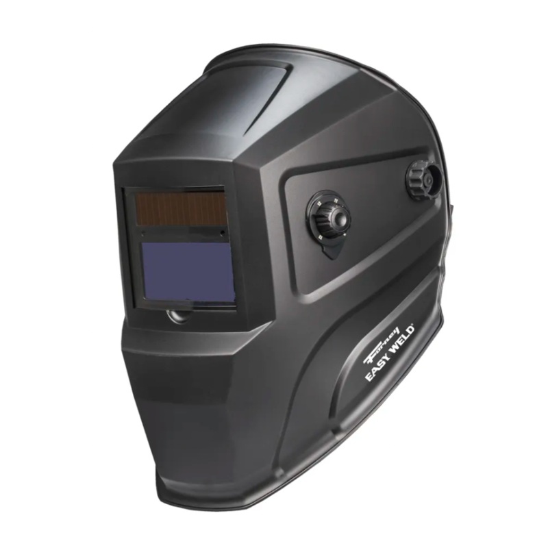 Easy Weld Black Matte Auto-Darkening Filter (ADF) Welding Helmet – Clamshell