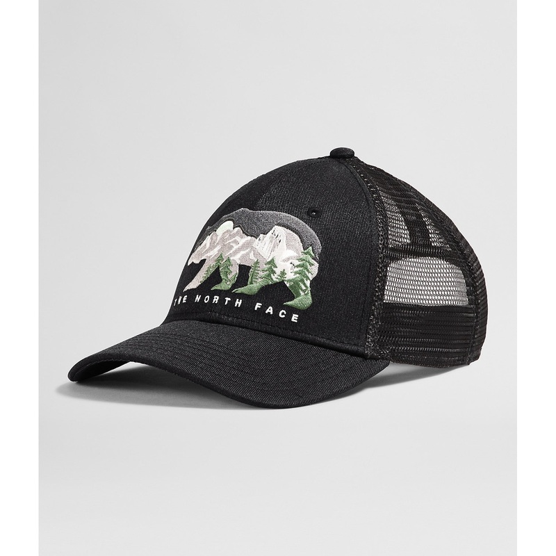 Embroidered Mudder Trucker Hat – TNF Black/Bear Graphic