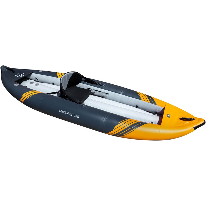 Mckenzie 105 Inflatable Kayak|Yellow/grey|10.5FT